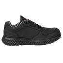 Slipbuster-Sneaker aus recycelter Mikrofaser, mattschwarz, Größe 46