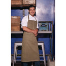 Chef Works Urban Dorset Tablier à bavette antique Marron terre