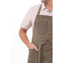 Chef Works Urban Dorset Tablier à bavette antique Marron terre