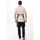 Chef Works Urban Dorset Tablier à bavette antique Marron terre