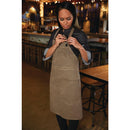Chef Works Urban Dorset Tablier à bavette antique Marron terre
