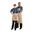 Chef Works Urban Austin Denim halbe Bistroschürze, Natur
