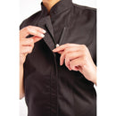 Chef Works Womens Springfield Zip Chefs Jacket Black XL