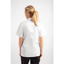 Chef Works Womens Springfield Zip Chefs Jacket White XS