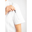 Chef Works Womens Springfield Zip Chefs Jacket White L