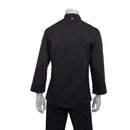 Chef Works Unisex Hartford Lightweight Chef Jacket Black Size S