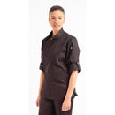 Chef Works Unisex Hartford Lightweight Chef Jacket Black Size S