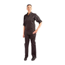 Chef Works Unisex Hartford leichte Kochjacke, Schwarz, Größe XL