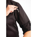 Chef Works Unisex Hartford Lightweight Chef Jacket Black Size S