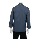 Chef Works Hartford Veste de chef légère avec fermeture éclair unisexe Bleu XS