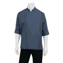 Chef Works Hartford Veste de chef légère avec fermeture éclair unisexe Bleu XS
