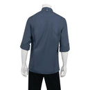 Chef Works Hartford Veste de chef légère avec fermeture éclair unisexe Bleu XS