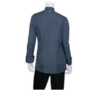 Chef Works Hartford Lightweight Zip Womens Chef Jacket Blue M