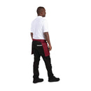 Whites Short Bistro Apron Burgundy