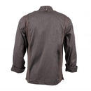 Chef Works Hartford Lightweight L/S Zipper Coat Graphite Size S
