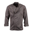 Chef Works Hartford Lightweight L/S Zipper Coat Graphite Size S