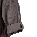 Chef Works Hartford Lightweight L/S Zipper Coat Graphite Size S