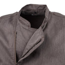 Chef Works Hartford Lightweight L/S Zipper Coat Graphite Size S
