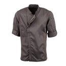 Chef Works Hartford Leichter L/S-Mantel mit Reißverschluss, Graphit, Größe L