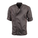 Chef Works Hartford Manteau léger à fermeture éclair L/S Graphite Taille XS