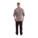 Chef Works Hartford Lightweight L/S Zipper Coat Graphite Size XL