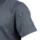 Chef Works Unisex Springfield Lightweight Short Sleeve Zipper Coat Ink Blue Size S