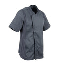Chef Works Unisex Springfield Lightweight Short Sleeve Zipper Coat Ink Blue Size XL