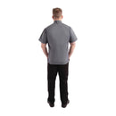 Chef Works Unisex Springfield Lightweight Short Sleeve Zipper Coat Ink Blue Size S