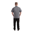 Chef Works Unisex Springfield Lightweight Short Sleeve Zipper Coat Ink Blue Size XL