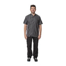 Chef Works Urban Delancey Short Sleeve Denim Chefs Jacket Size S