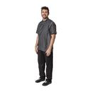 Chef Works Urban Delancey Short Sleeve Denim Chefs Jacket Size L
