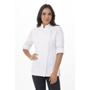 Chef Works Urban Damen Hartford Leichter L/S-Reißverschlussmantel Weiß Größe XS