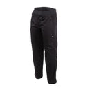 Chef Works Men's Lightweight Slim Trouser Black Size M