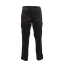 Chef Works Men's Lightweight Slim Trouser Black Size L