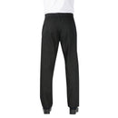 Chef Works Herren-Hose, leicht, schmal, Schwarz, Größe XL