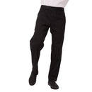 Chef Works Herren-Hose, leicht, schmal, Schwarz, Größe XL
