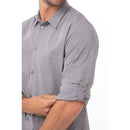 Chef Works Urban Modern Chambray Shirt Grey Size S