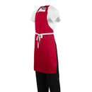 Whites Bib Apron Red