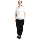 Damen Poloshirt Weiß XXL