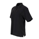 Damen Poloshirt Schwarz L