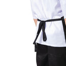 Tabliers à bavette Nisbets Essentials Polycoton Noir (Pack de 2)
