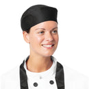 Nisbets Essentials Chef Skull Caps Schwarz (2er Pack)