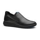 WearerTech Vitalise Slip-On-Schuh, Schwarz/Schwarz, mit modularer Innensohle, Größe 42