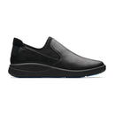 WearerTech Vitalise Slip-On-Schuh, Schwarz/Schwarz, mit modularer Innensohle, Größe 46