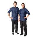 Southside NY Queens Womens Denim Lightweight Chefs Shirt Size S