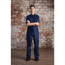 Southside NY Queens Womens Denim Lightweight Chefs Shirt Size XS