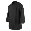 Whites Unisex Atlanta Chef Jacket Black Teflon Size S