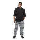 Whites Unisex Atlanta Chef Jacket Noir Téflon Taille XL