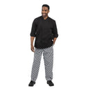 Whites Unisex Atlanta Chef Jacket Black Teflon Size S