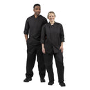 Whites Unisex Atlanta Chef Jacket Noir Téflon Taille XL